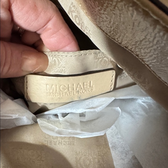 Michael Kors Glossy Nude Tote - Picture 3 of 4